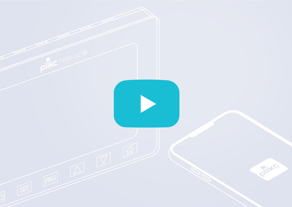 Neve PRO W, associazione a Plikc Smart App