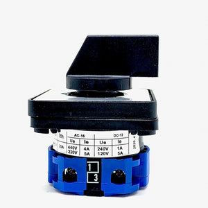Interruttore rotativo 2P 25A - Plikc