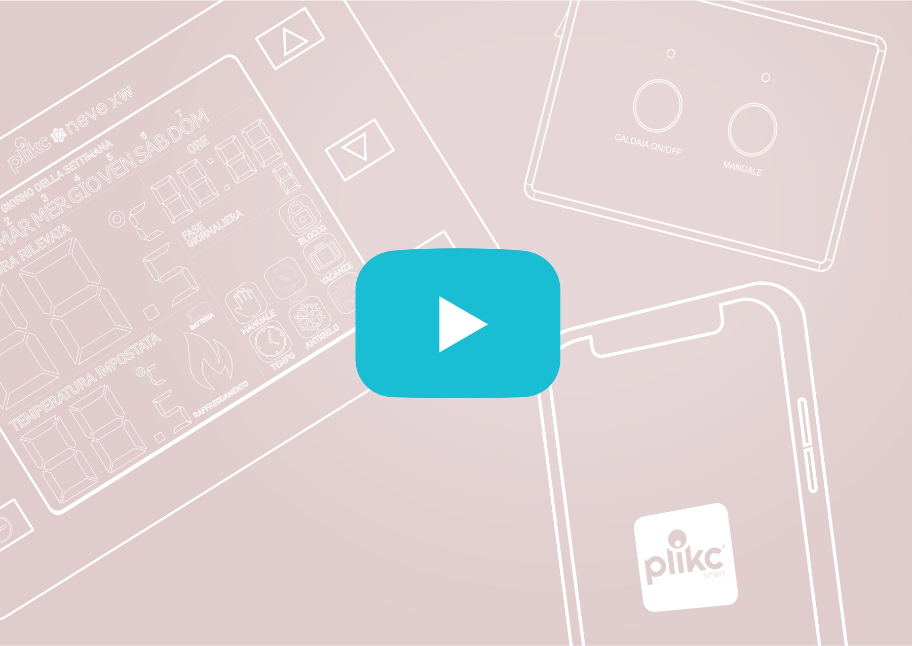 Neve X RFW, associazione a Plikc Smart App