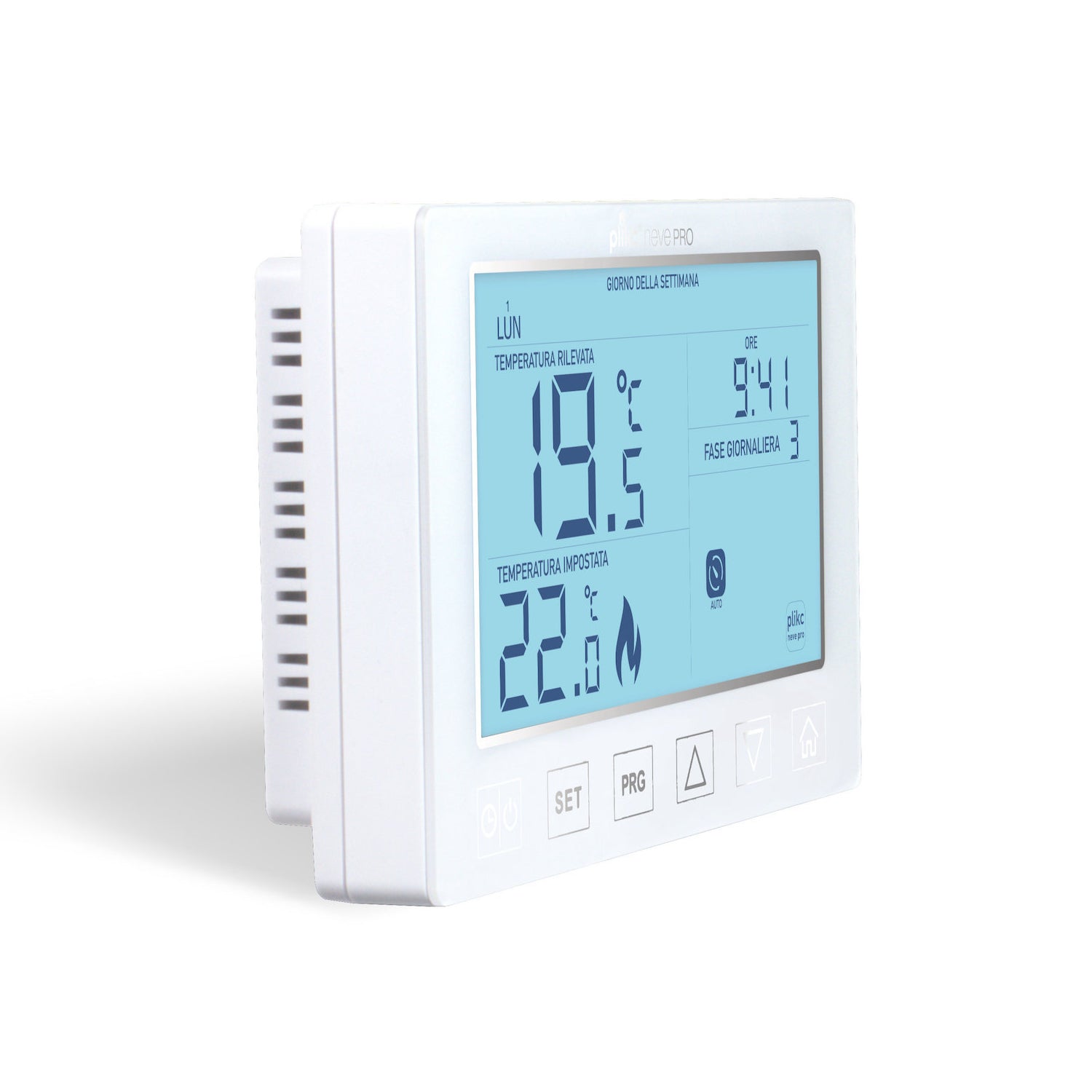 Neve Pro - cronotermostato/termostato digitale a batteria