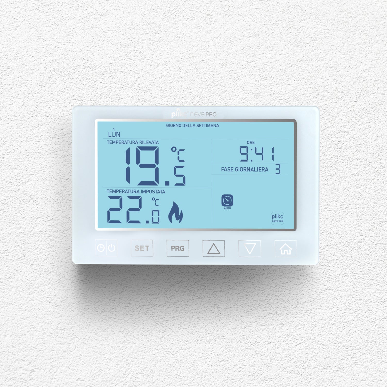 Neve Pro - cronotermostato/termostato digitale a batteria