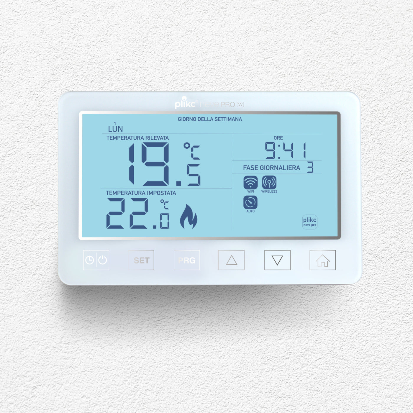 CDS-30EC - CRONOTERMOSTATO DIGITALE TOUCH SCREEN BATTERIE INCLUSE - Foto 8