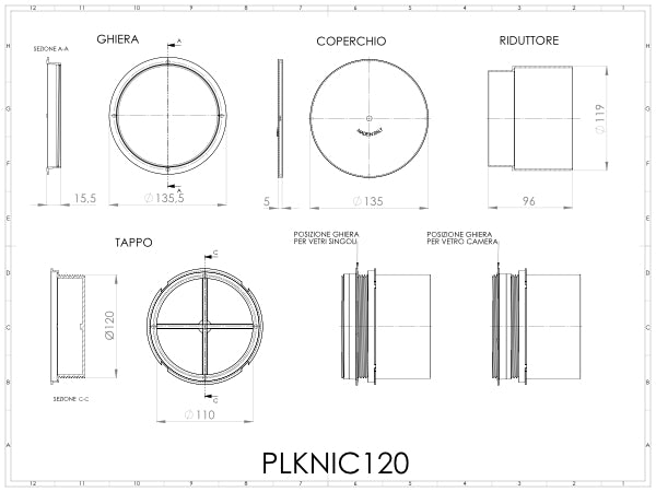 NIC120 - Tappo per climatizzatore