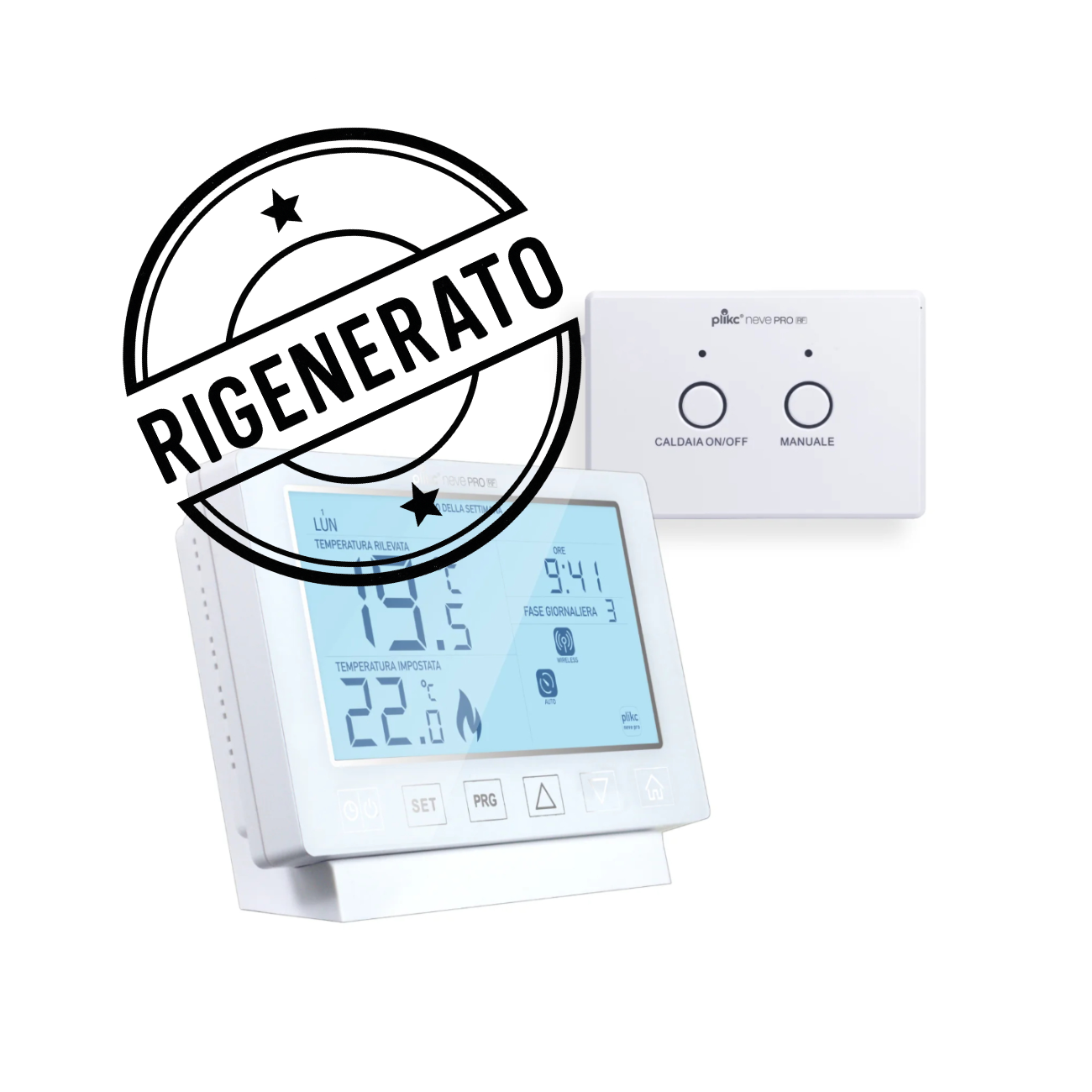 Neve Pro RF - cronotermostato wireless RIGENERATO