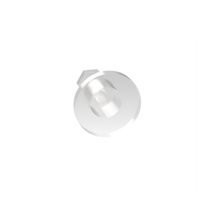 Pomello cilindrico con battuta, singolo - confezione da 2 pezzi
