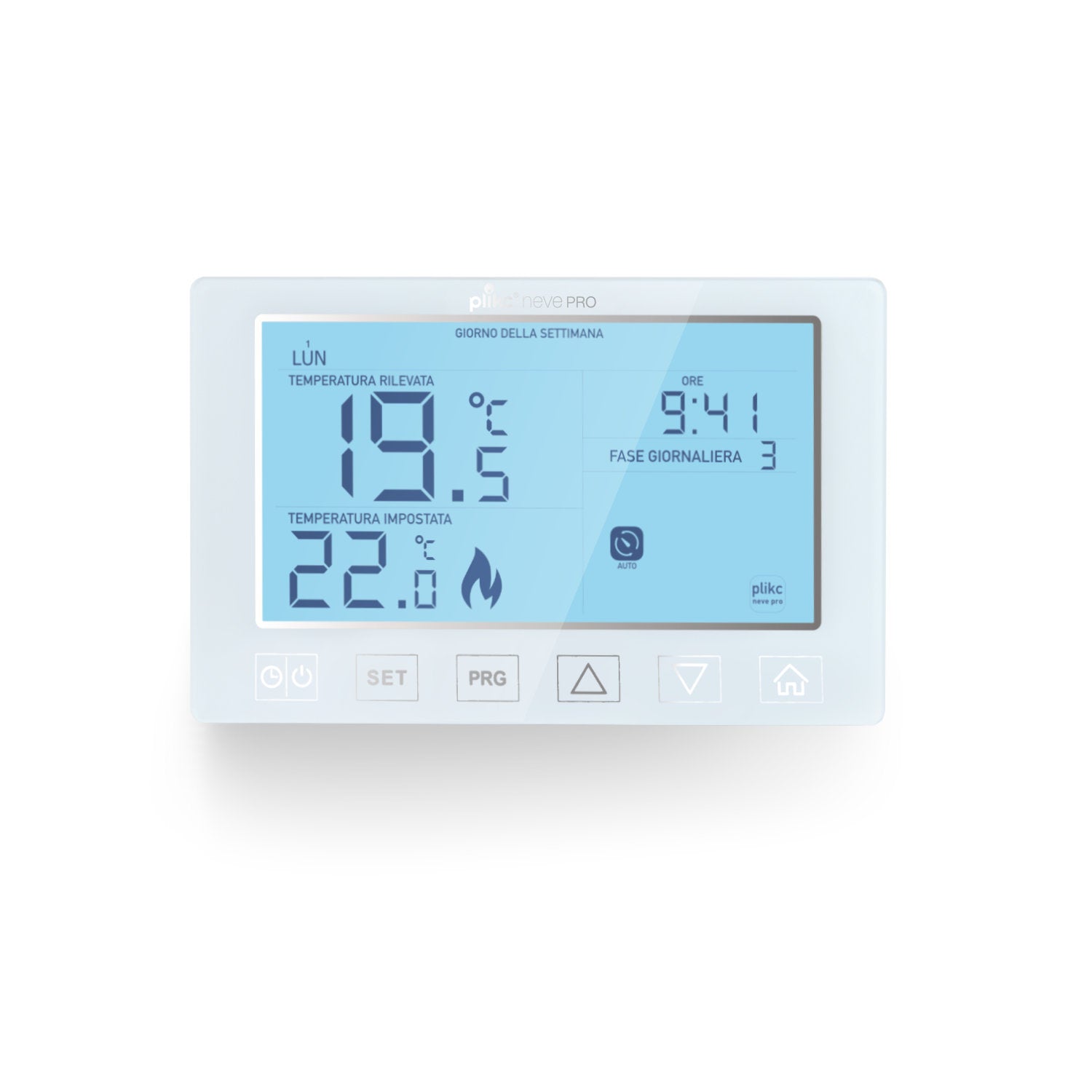 Neve Pro - cronotermostato a batterie