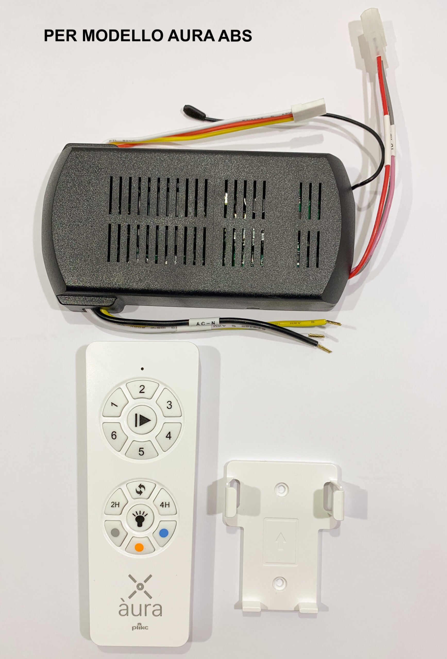 Ricevitore per ventilatore àura abs - Plikc