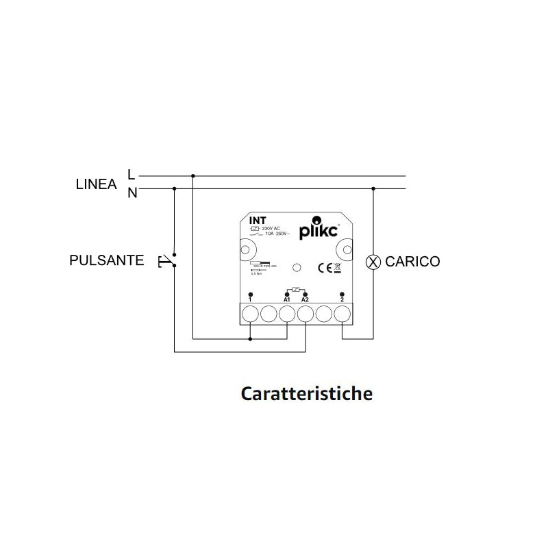 Relè interruttore - INT12 - Plikc